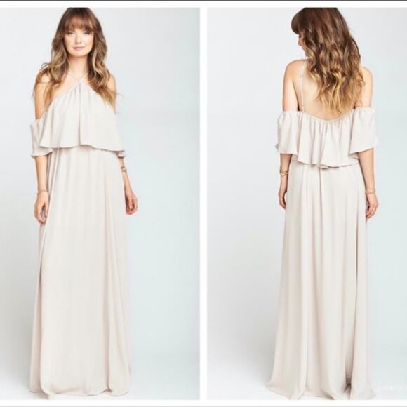 Show Me Your MuMu Dresses & Skirts - Show Me Your Mumu Rebecca Ruffle Maxi Dress Show Me The Ring Women's Size XS